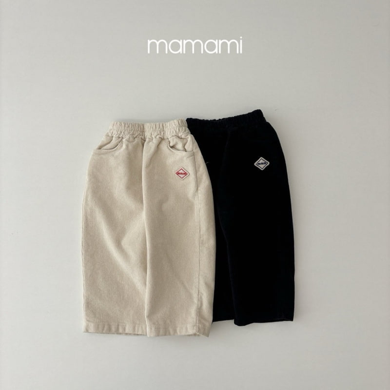 Mamami - Korean Children Fashion - #minifashionista - Simple Corduroy Pants