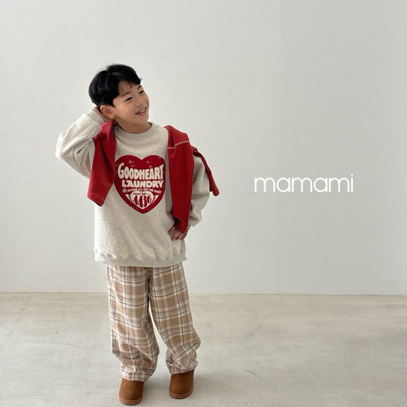 Mamami - Korean Children Fashion - #magicofchildhood - Heart Sweatshirt - 4