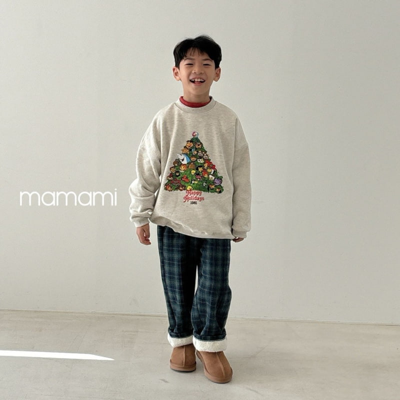 Mamami - Korean Children Fashion - #prettylittlegirls - Cotton Check Pants - 5