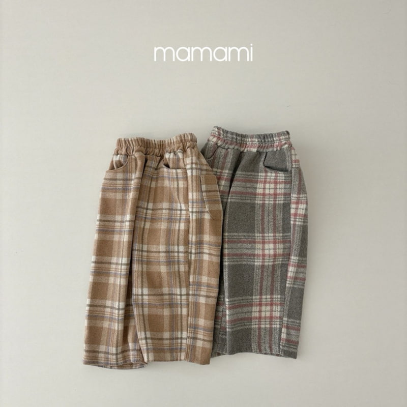 Mamami - Korean Children Fashion - #prettylittlegirls - Hey Check Pants