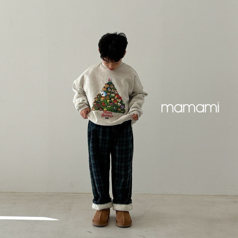 Mamami - Korean Children Fashion - #prettylittlegirls - Merry Christmas Mom Sweatshirt - 11