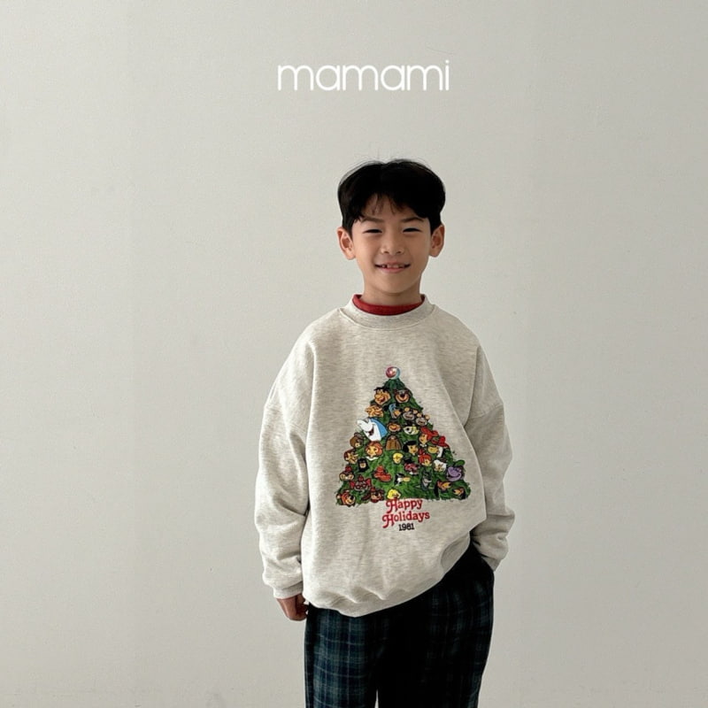 Mamami - Korean Children Fashion - #prettylittlegirls - Merry Christmas Sweatshirt - 10