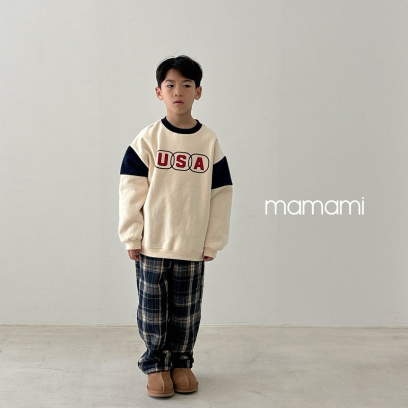 Mamami - Korean Children Fashion - #stylishchildhood - Cotton Check Pants - 8