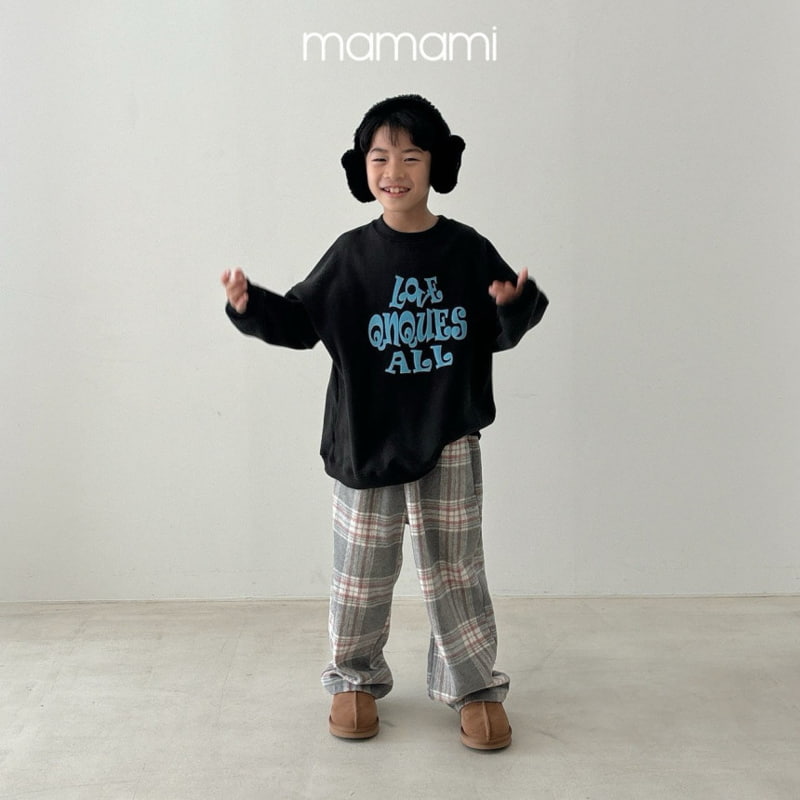 Mamami - Korean Children Fashion - #toddlerclothing - Hey Check Pants - 4