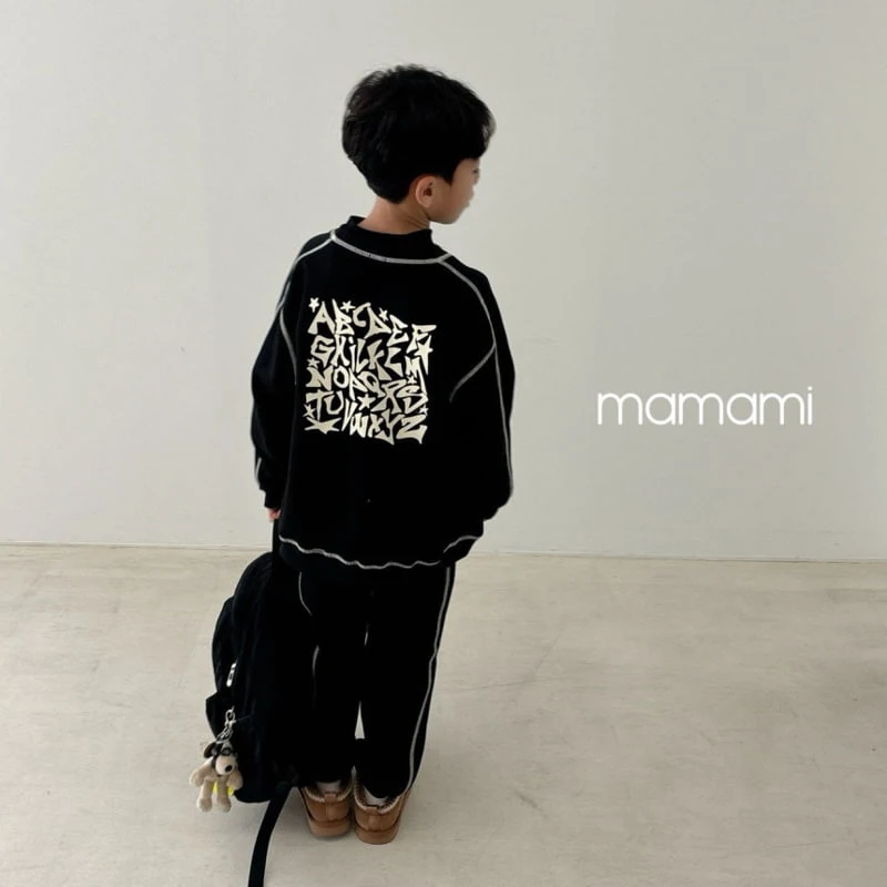 Mamami - Korean Children Fashion - #todddlerfashion - Alphabet Stitch Set - 8