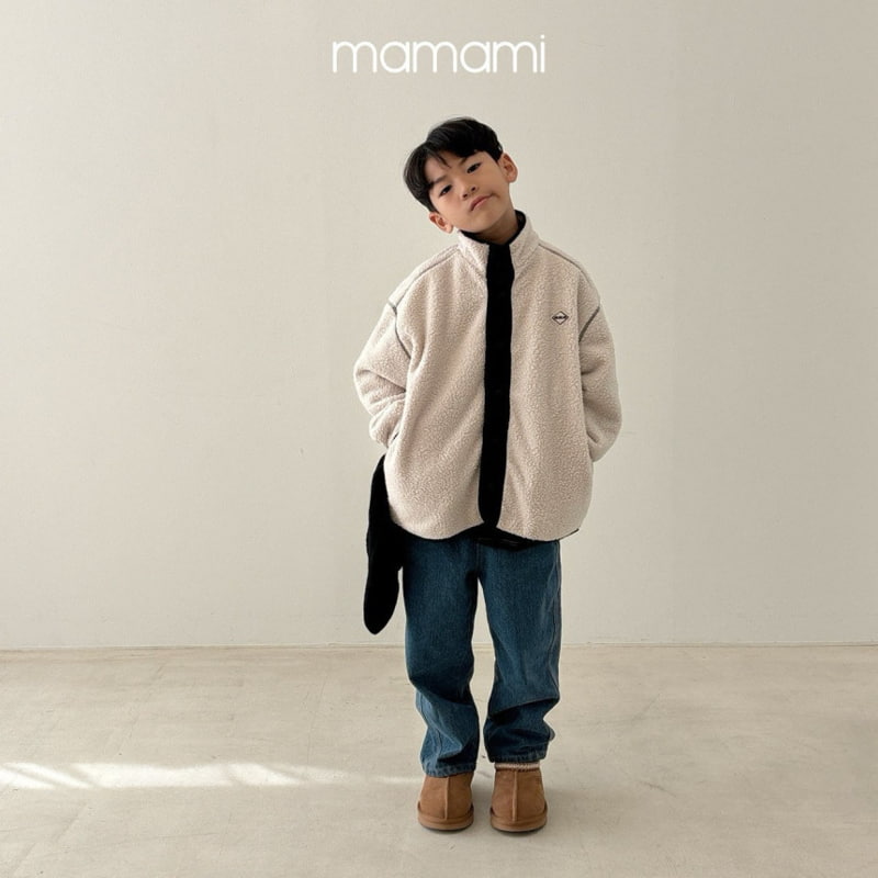 Mamami - Korean Children Fashion - #toddlerclothing - Winter Denim Pants - 2