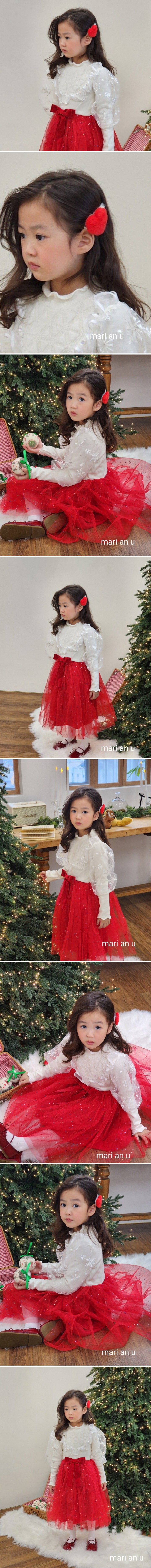 Mari An U - Korean Children Fashion - #prettylittlegirls - Heart Hairclip