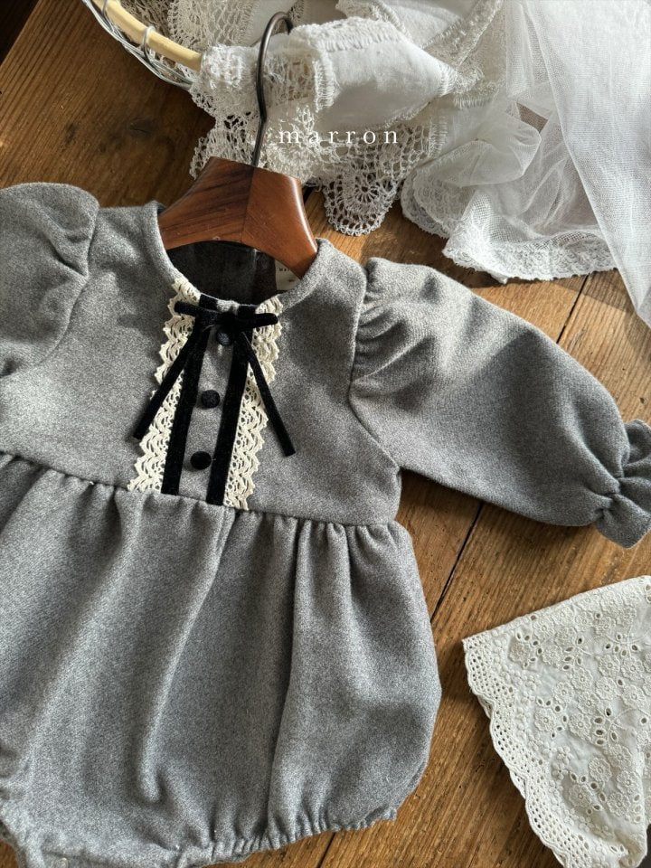 Marron - Korean Baby Fashion - #babyboutique - Anne Bodysuit - 3