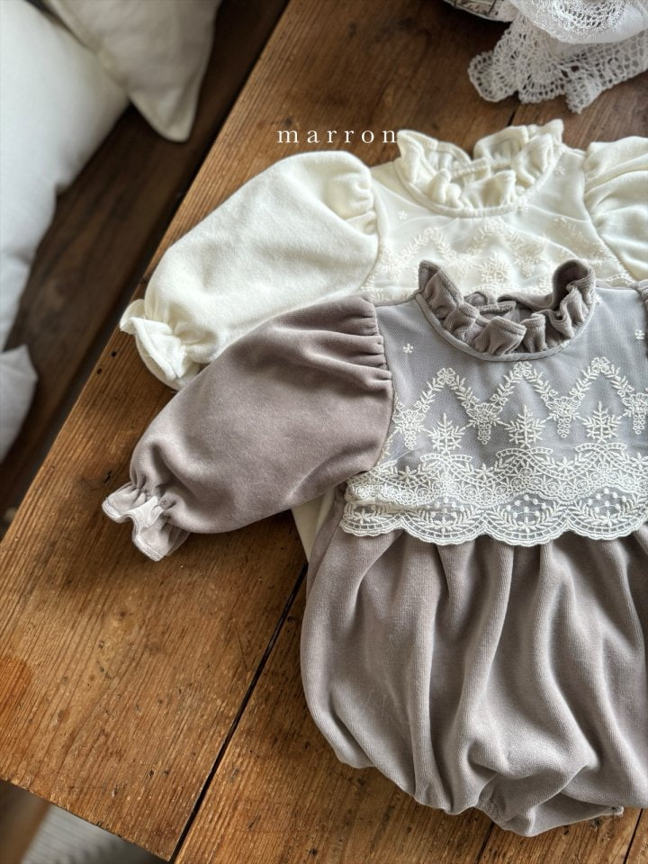 Marron - Korean Baby Fashion - #babyboutiqueclothing - Chuchu Bodysuit - 7