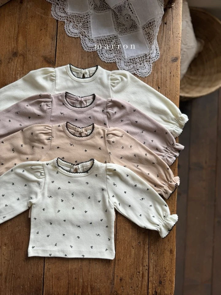 Marron - Korean Baby Fashion - #babyboutiqueclothing - Loewe Jelly Tee