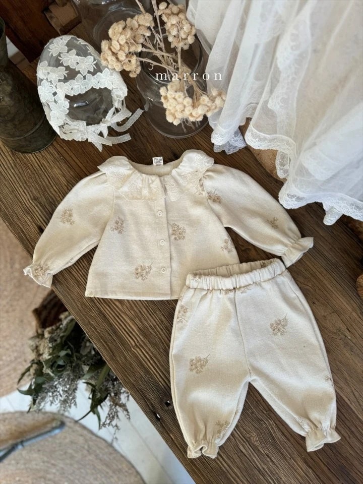 Marron - Korean Baby Fashion - #babyboutiqueclothing - Anne Blouse - 8