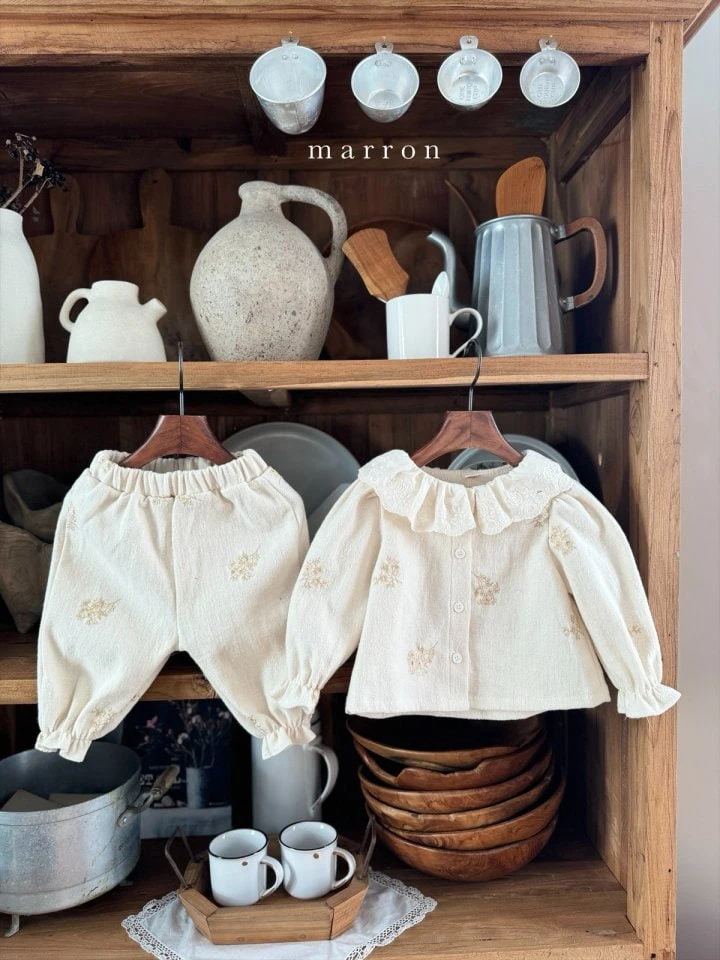 Marron - Korean Baby Fashion - #babyboutiqueclothing - Anne Pants - 7