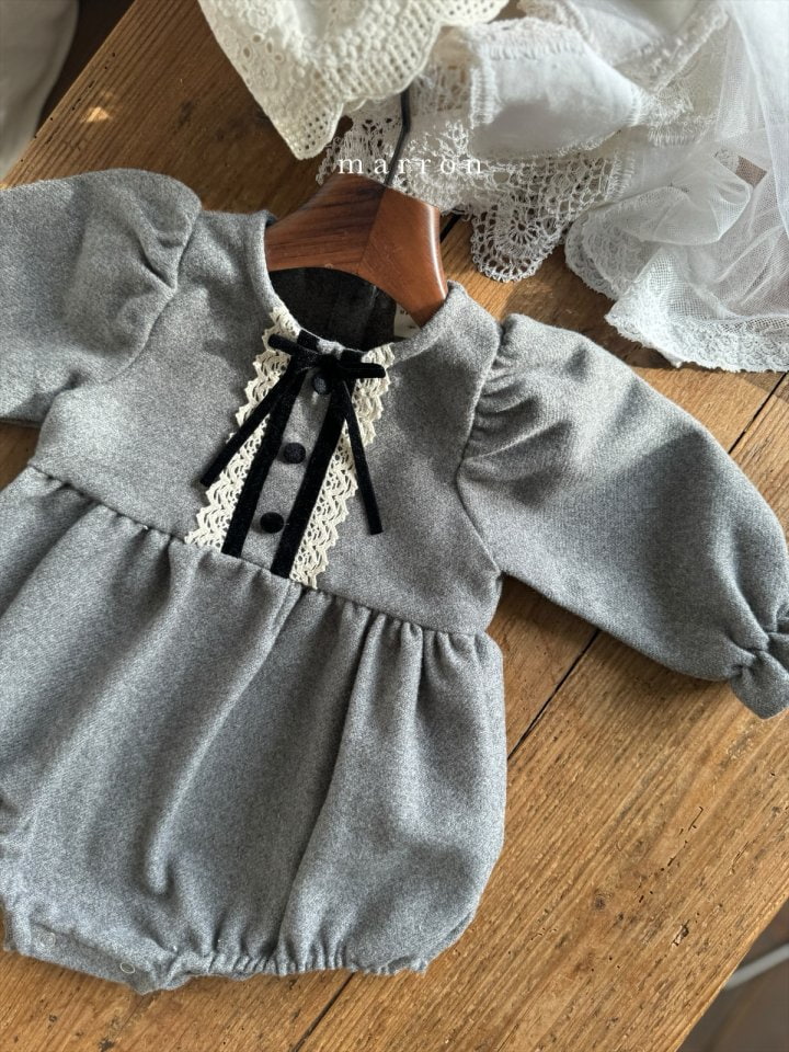 Marron - Korean Baby Fashion - #babyclothing - Anne Bodysuit - 5