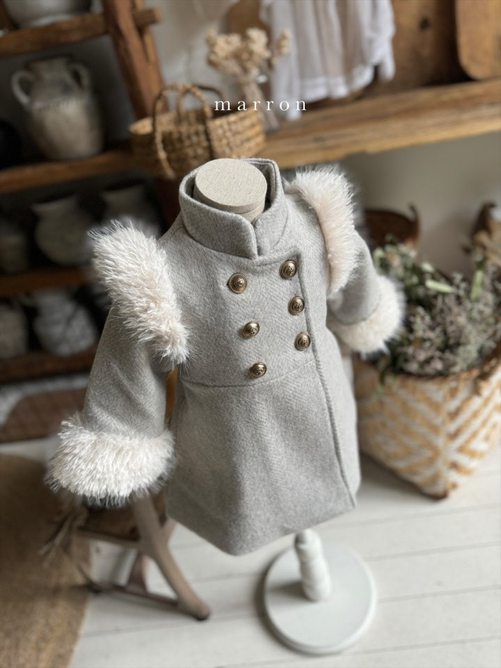 Marron - Korean Baby Fashion - #babyclothing - Fran Coat - 8