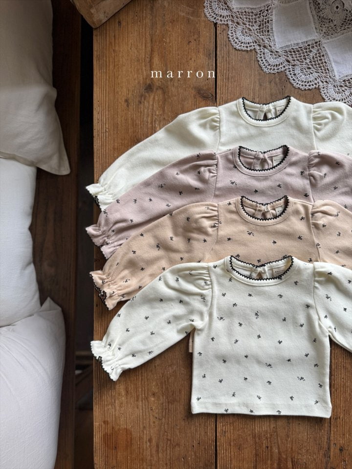 Marron - Korean Baby Fashion - #babyclothing - Loewe Jelly Tee - 2