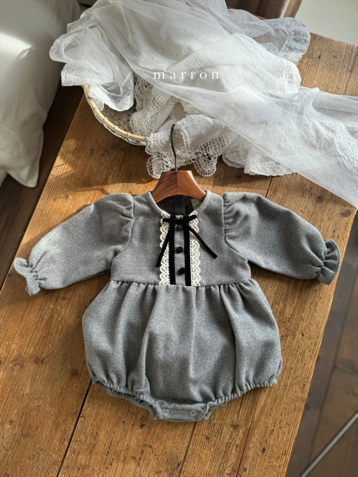 Marron - Korean Baby Fashion - #babyfashion - Anne Bodysuit - 6