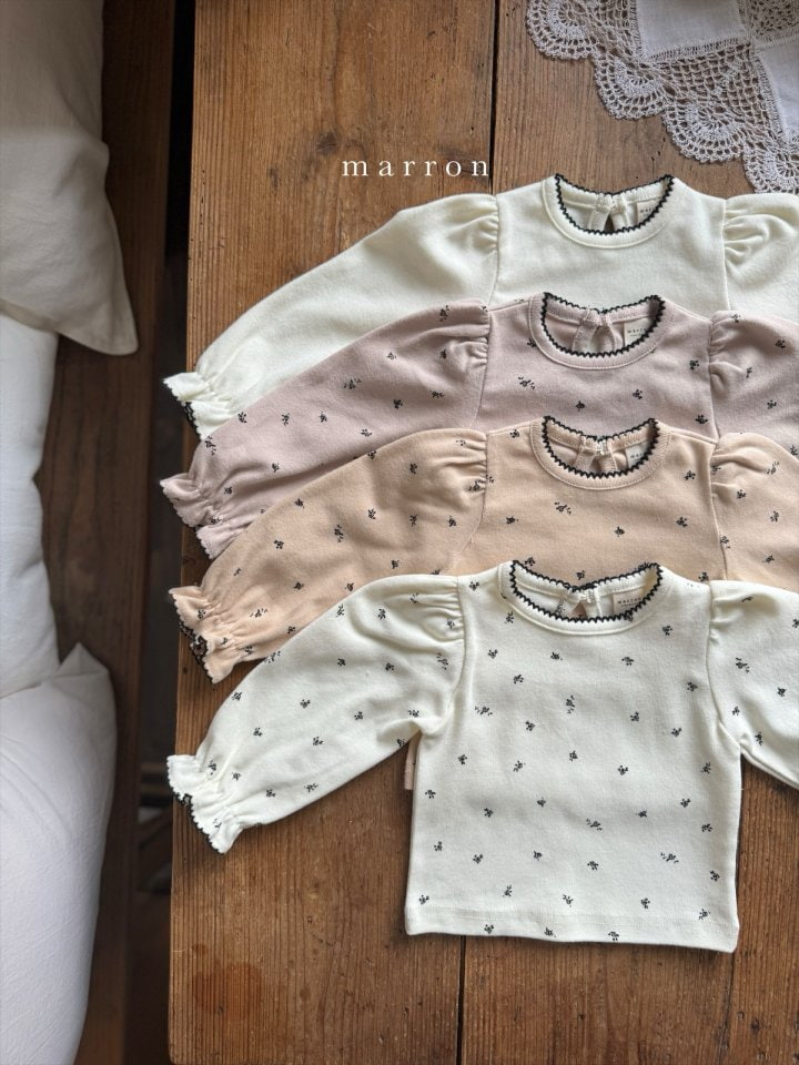 Marron - Korean Baby Fashion - #babyfashion - Loewe Jelly Tee - 3