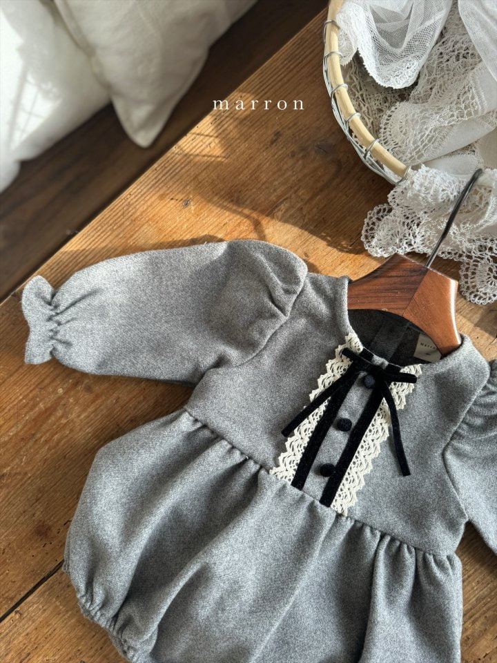 Marron - Korean Baby Fashion - #babyfever - Anne Bodysuit - 7