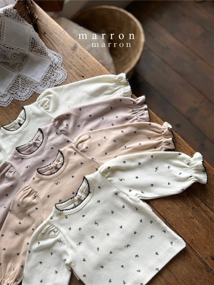 Marron - Korean Baby Fashion - #babyfashion - Loewe Jelly Tee - 4