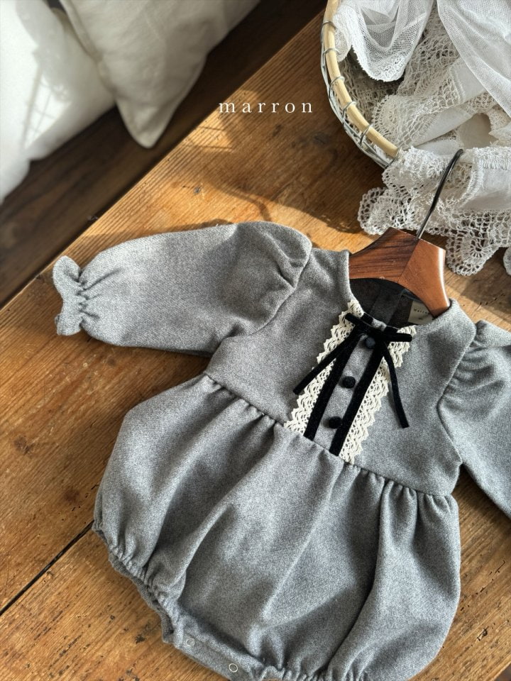 Marron - Korean Baby Fashion - #babygirlfashion - Anne Bodysuit - 8