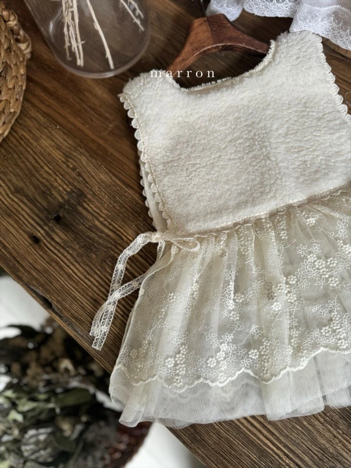 Marron - Korean Baby Fashion - #babygirlfashion - Roro Vest Dress - 2