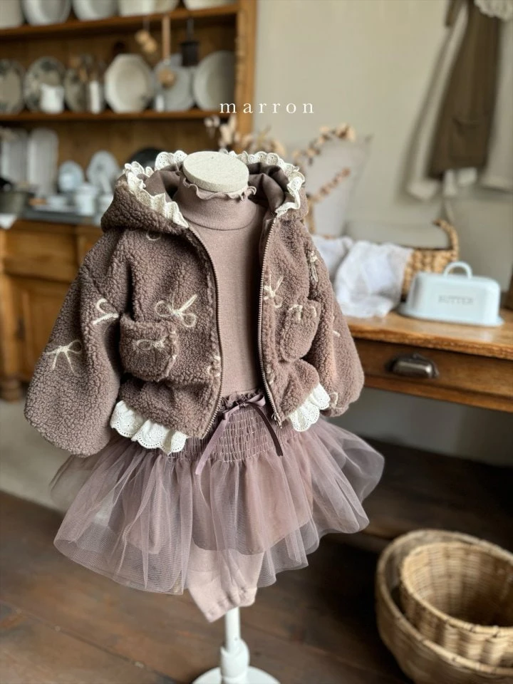 Marron - Korean Baby Fashion - #babyootd - Cocoa Skirt Leggings - 9