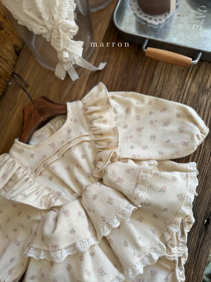 Marron - Korean Baby Fashion - #babyoutfit - Maple Bodysuit - 9