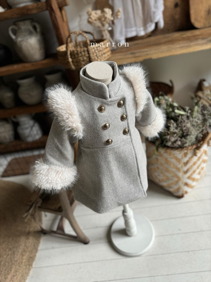 Marron - Korean Baby Fashion - #babyoutfit - Fran Coat