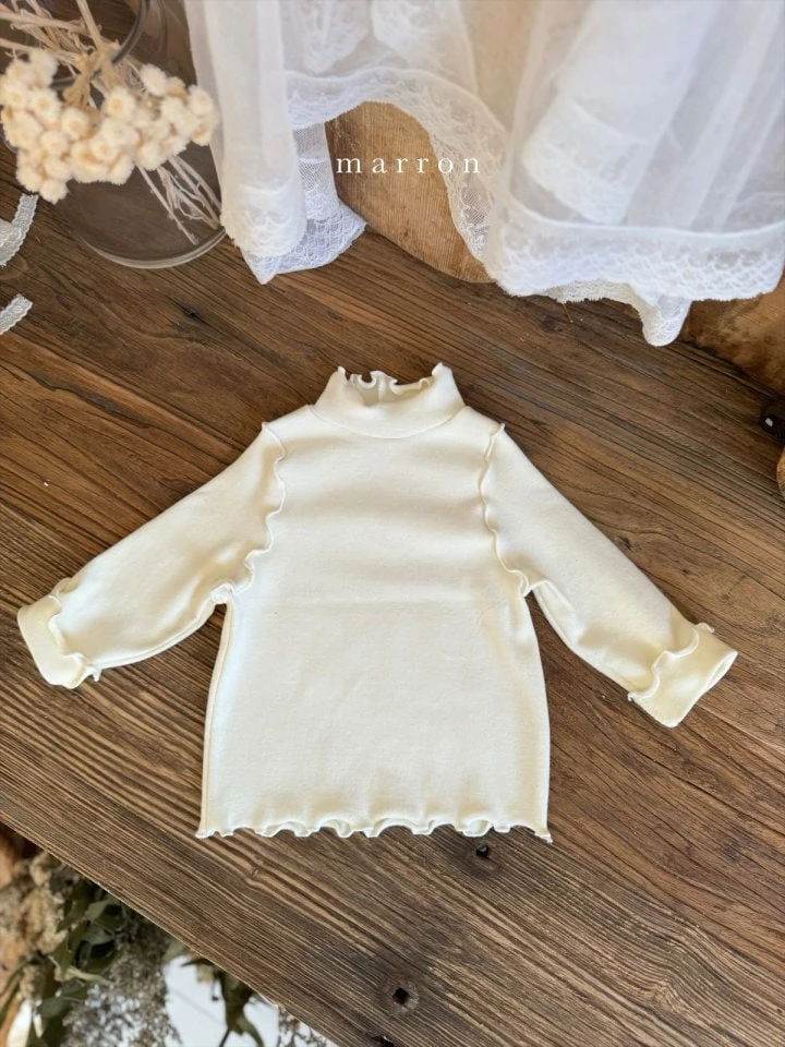 Marron - Korean Baby Fashion - #babyoutfit - Rowa Turtleneck Tee - 6