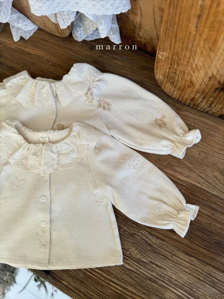 Marron - Korean Baby Fashion - #babyoutfit - Anne Blouse - 2