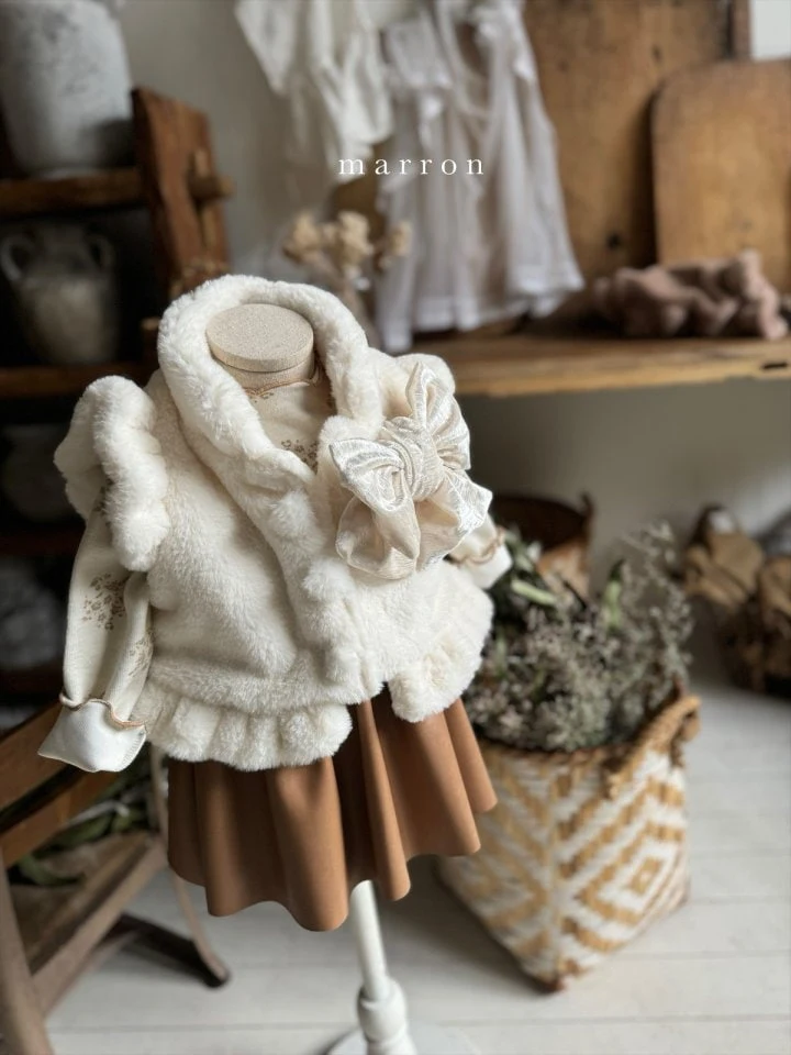 Marron - Korean Baby Fashion - #babyoutfit - Latte Skirt - 11