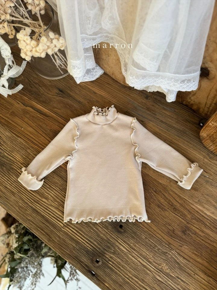 Marron - Korean Baby Fashion - #babywear - Rowa Turtleneck Tee - 7