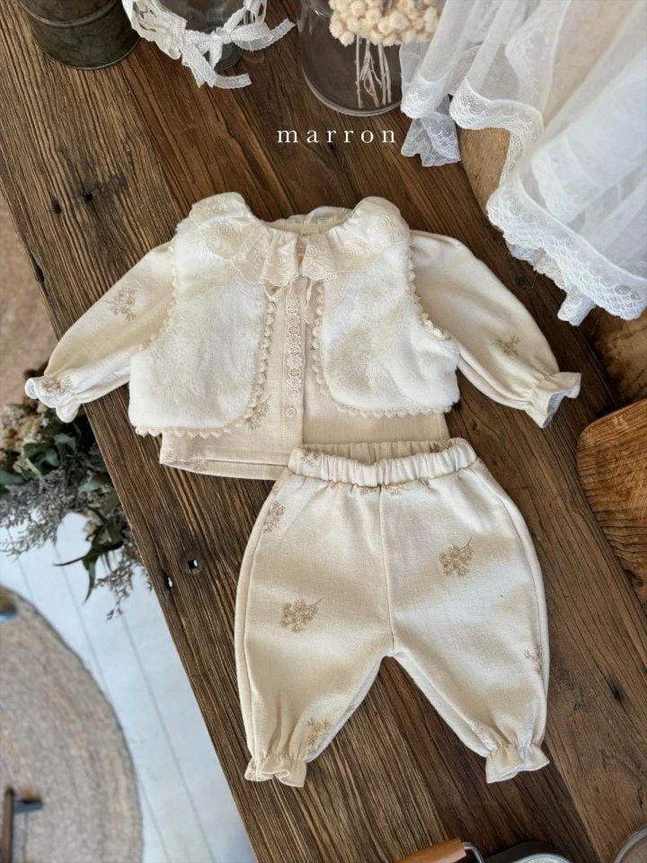 Marron - Korean Baby Fashion - #babywear - Anne Pants - 2