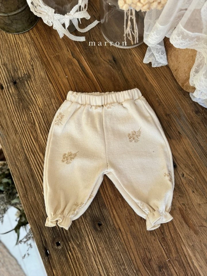 Marron - Korean Baby Fashion - #onlinebabyboutique - Anne Pants - 3