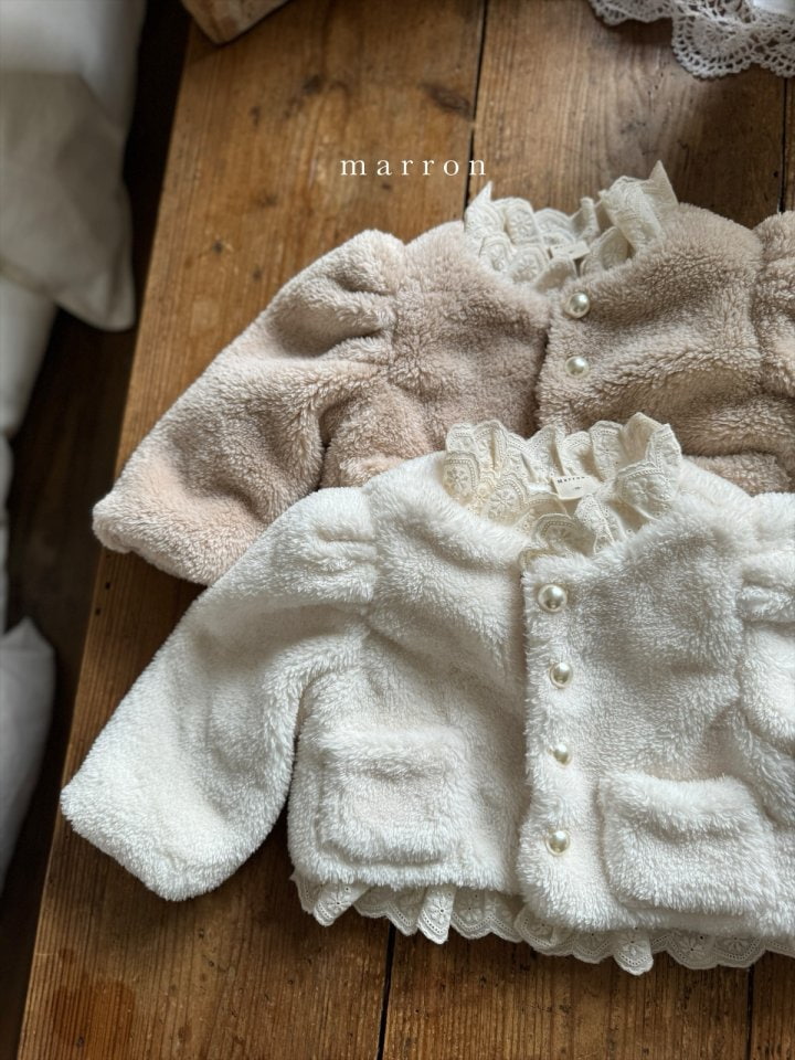 Marron - Korean Baby Fashion - #onlinebabyshop - Laura Dumble Jacket - 3