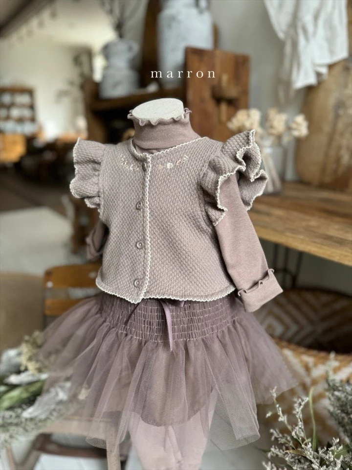 Marron - Korean Baby Fashion - #onlinebabyshop - Rowa Turtleneck Tee - 9