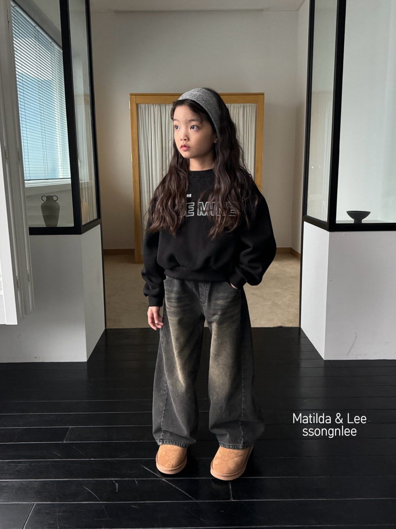 Matilda & Lee - Korean Children Fashion - #Kfashion4kids - Be Mind Crop Sweatshirt - 10