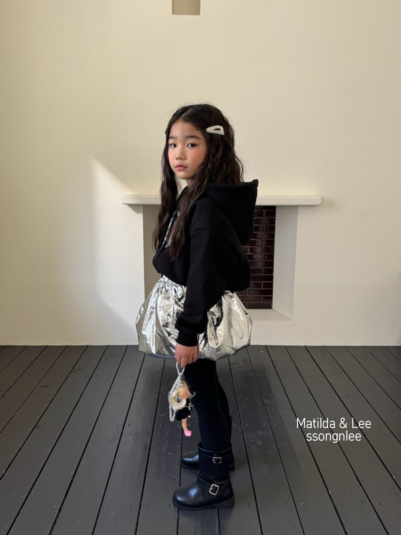 Matilda & Lee - Korean Children Fashion - #Kfashion4kids - Babydoll Crop Hood Top - 5