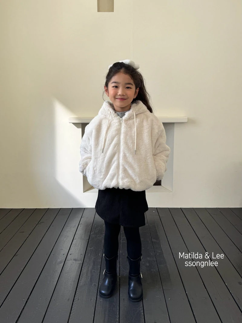 Matilda & Lee - Korean Children Fashion - #Kfashion4kids - Mink Hooded Jumper - 2