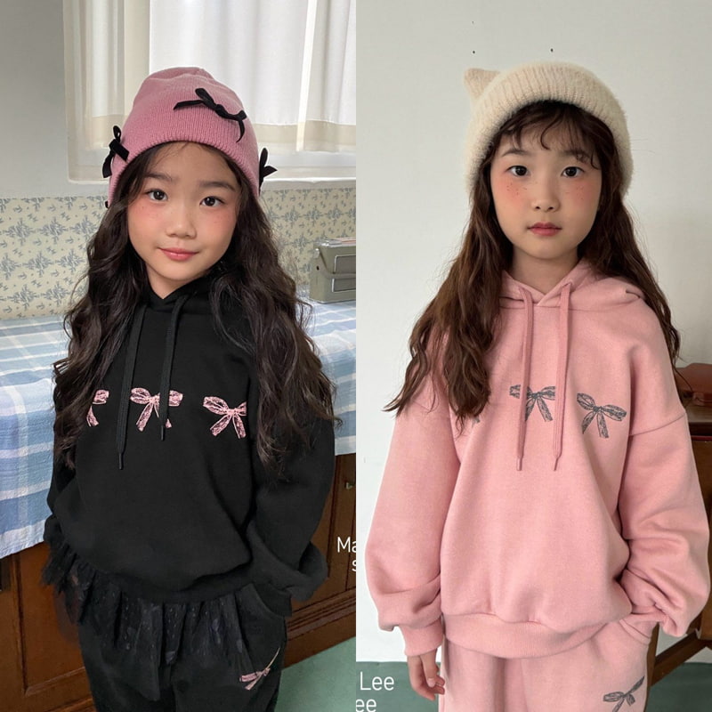 Matilda & Lee - Korean Children Fashion - #Kfashion4kids - Lace Ribbon Hood