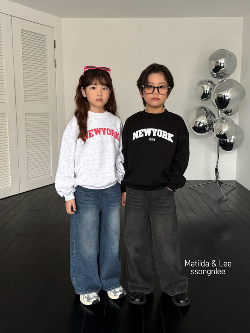 Matilda & Lee - Korean Children Fashion - #Kfashion4kids - New York Sweatshirt - 10