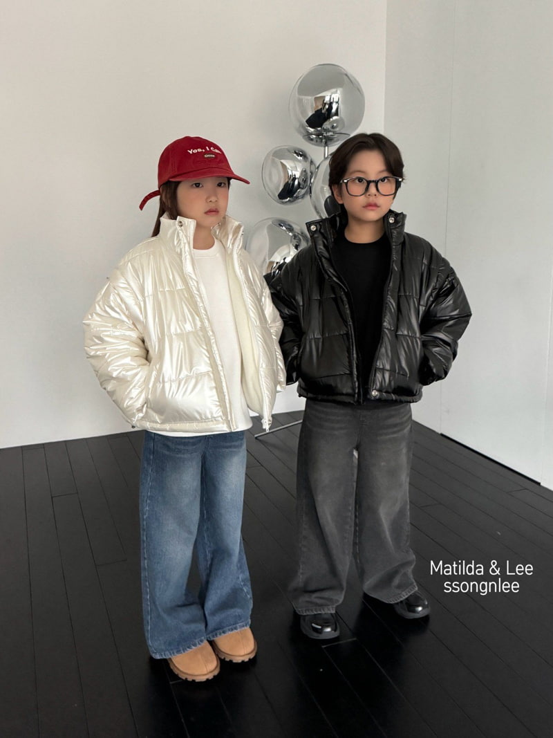 Matilda & Lee - Korean Children Fashion - #Kfashion4kids - Glossy 2-in-1 Padding - 6