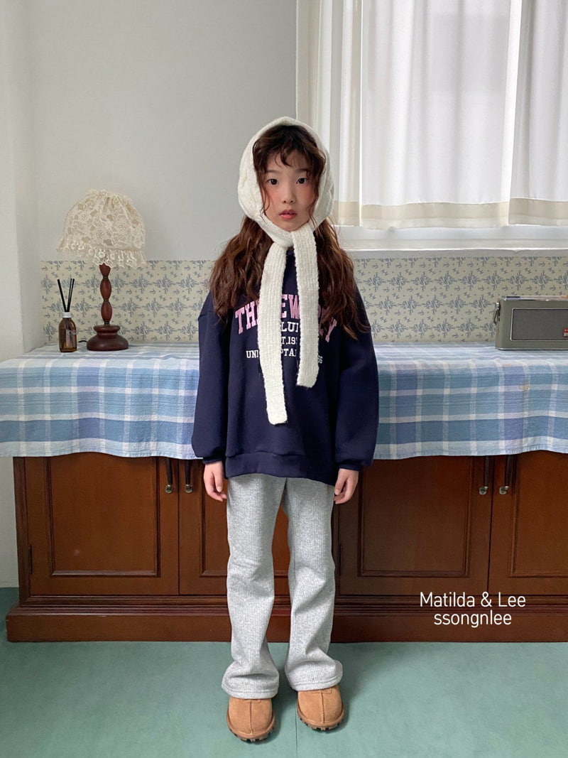 Matilda & Lee - Korean Children Fashion - #Kfashion4kids - Ribbed Bootcut Pants - 5