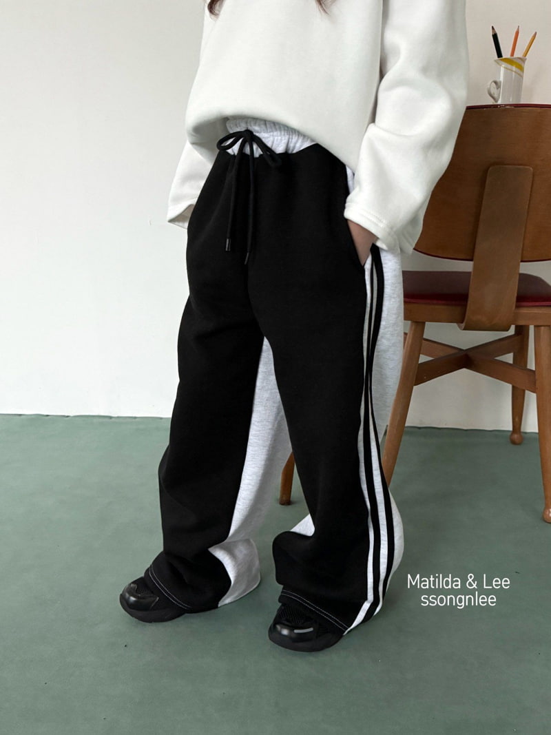 Matilda & Lee - Korean Children Fashion - #kidzfashiontrend - MZ Tape Pants - 4