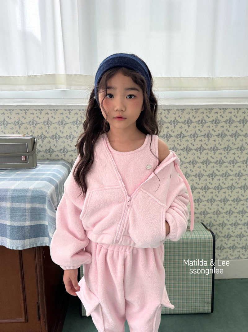 Matilda & Lee - Korean Children Fashion - #Kfashion4kids - Fleece Crop Sleeveless Tee - 9