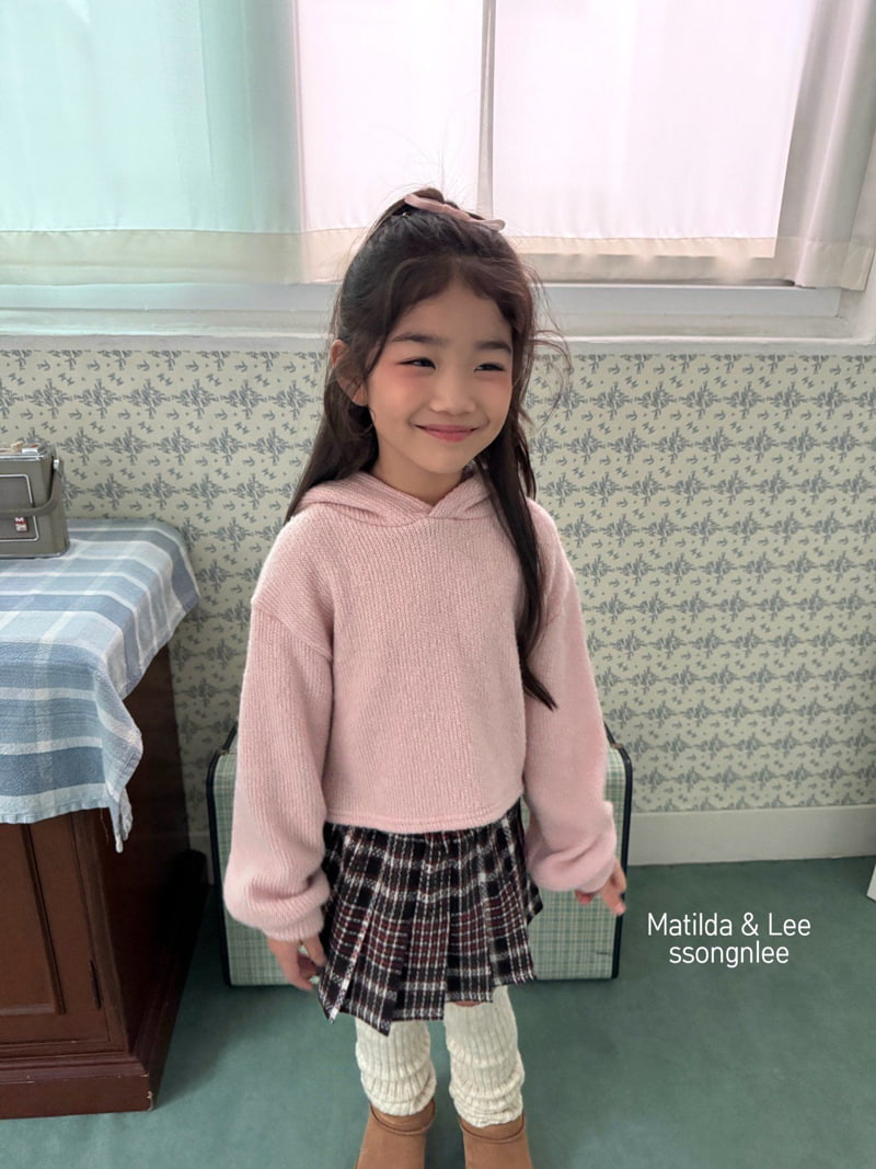 Matilda & Lee - Korean Children Fashion - #Kfashion4kids - Check Pleated Skirt - 12