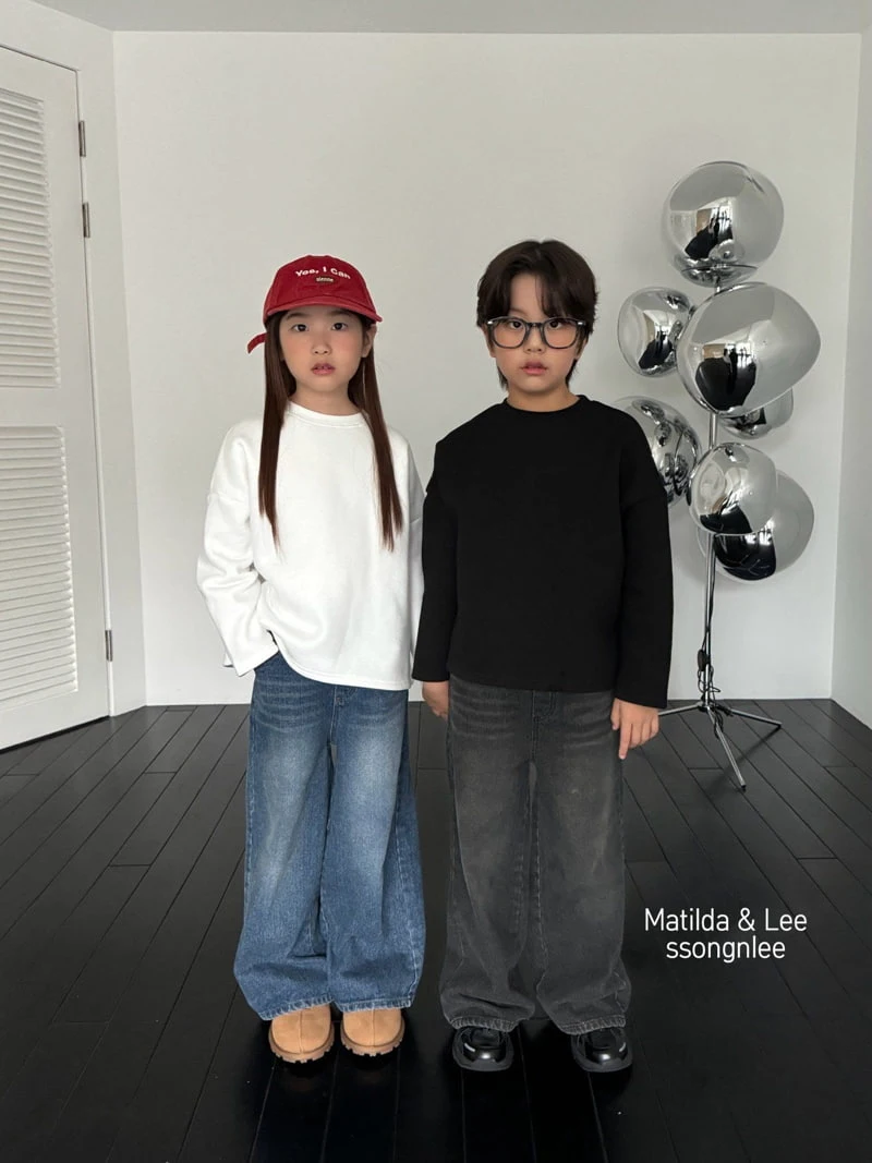 Matilda & Lee - Korean Children Fashion - #kidzfashiontrend - Winter Daily Denim Pants - 4