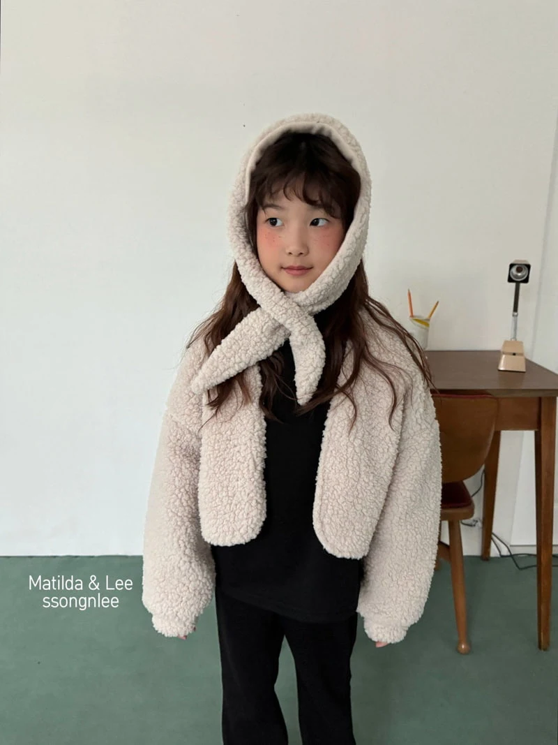 Matilda & Lee - Korean Children Fashion - #childofig - Fluffy Bolero Set - 7