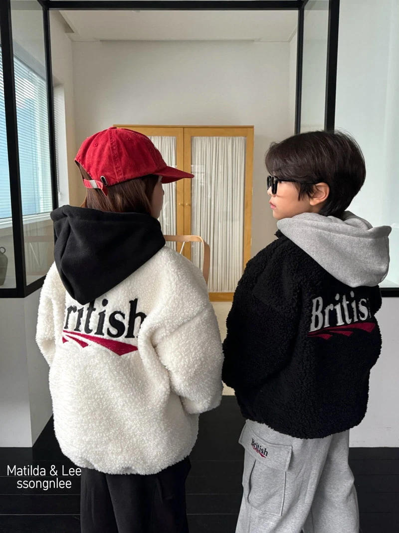 Matilda & Lee - Korean Children Fashion - #childofig - British Hooded Jumper