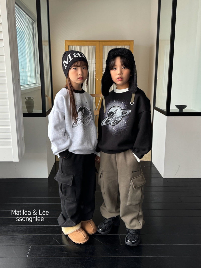 Matilda & Lee - Korean Children Fashion - #childofig - Brown Jogger Pants - 12